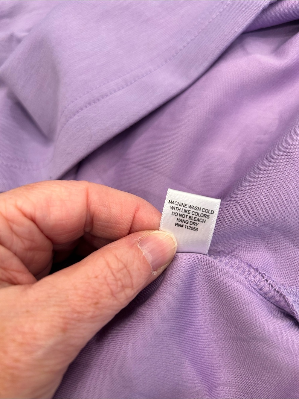 Zenana Outfitters Relaxed Lavender Boxy Top - Picture 5 of 8